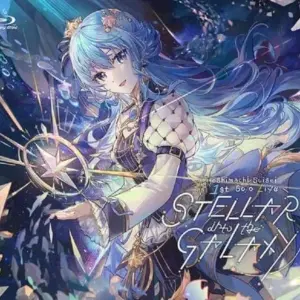 Japanese Blu-Ray Disc Hoshimachi Suisei 1St Solo Live Stellar Into The Galaxy F/