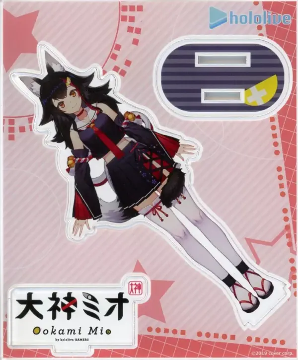 Acrylic Stand Panel Ogami Mio Virtual Youtuber Hololive Pop-Up Store Spring Sora
