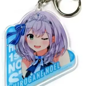 Miscellaneous Goods 22. Silver Noel Acrylic Keychain Non-Stop Story Hololive 1St