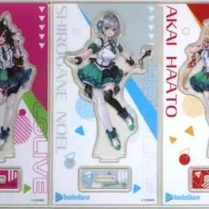 Acrylic Stand Panels Ogami Mio Shiragin Noel Akai Haato Original Set Of 3 Virtua
