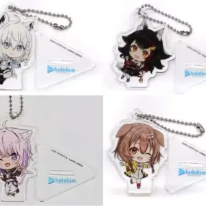 Set Of 4 Miscellaneous Goods Virtual Youtuber Hololive Acrylic Swing Collection