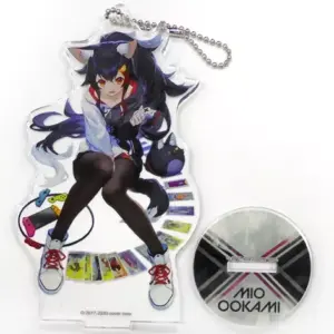 Miscellaneous Goods Ogami Mio Costume 2/Game Acrylic Stand Keychain Virtual Yout