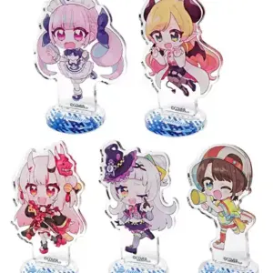 Acrylic Stand Panel Hololive 2Nd Generation Chibi Character Illustration Figure