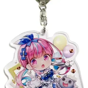 Miscellaneous Goods Minato Akua Color In Wanda Land Acrylic Keychain Neko'S Tea