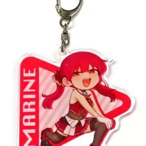 Miscellaneous Goods Hokel Marine Die-Cut Acrylic Keychain Virtual Youtuber Holol