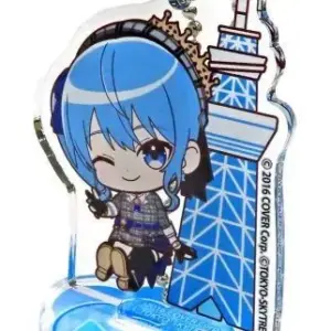 Acrylic Stand Panel Hoshigai Suisei Virtual Youtuber Hololive Tokyo Skytree Town
