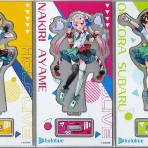 Acrylic Stand Panel Hyakki Ayame Ozora Subaru Yozora Mel Original Set Of 3 A Hol