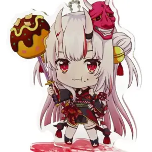 Miscellaneous Goods Hyakki Ayame Hololive Local Osaka Takoyaki Acrylic Stand Key