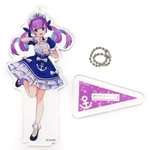 Miscellaneous Goods Minato Akua Acrylic Keychain Hololive Super Expo 2022 F/S-M5