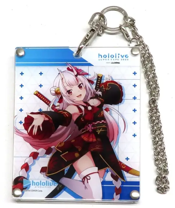 Keychain Hyakki Ayame Acrylic Card Holder Collection Extra Hololive Super Expo 2