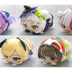 Set Of 5 Miscellaneous Goods Hololive Super Expo 2022 Mochikororin Plush Mascot