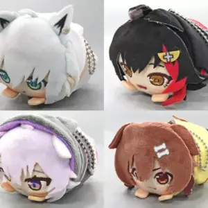 Set Of 4 Miscellaneous Goods Hololive Super Expo 2022 Mochikororin Plush Mascot
