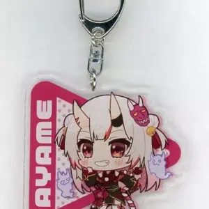 Miscellaneous Goods Hyakki Ayame Acrylic Keychain Virtual Youtuber Hololive Moll
