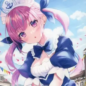 Miscellaneous Goods Minato Akua Canvas Board Ichibankuji Virtual Youtuber Hololi