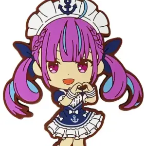 Miscellaneous Goods Minato Akua Kyun Character Rubber Charm Ichibankuji Virtual
