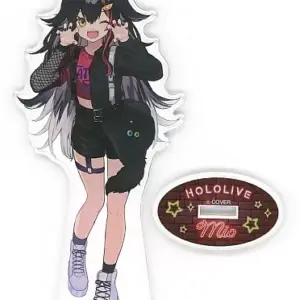 Acrylic Stand Panel Ogami Mio Original Virtual Youtube Hololive Family Mart Holo