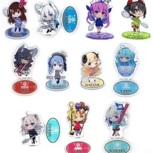 Acrylic Stand Panels All 11 Types Set Virtual Youtube Hololive Family Mart Holol