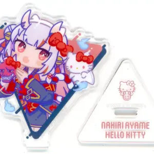 Acrylic Stand Panel Hyakki Ayame Hello Kitty Sankaku Virtual Youtuber Hololive S