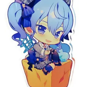 Acrylic Stand Panel Hoshigai Suisei Right-Facing Virtual Youtuber Hololive Pasel