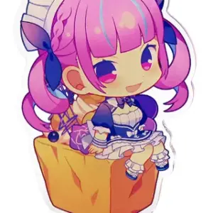 Acrylic Stand Panel Minato Akua Right-Facing Virtual Youtuber Hololive Pasela Tr