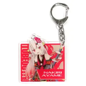 Miscellaneous Goods Hyakki Ayame Acrylic Keychain Virtual Youtuber Tubeout Vol.9