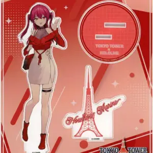 Acrylic Stand Panel Hokel Marine Virtual Youtuber Hololive In Tokyo Tower A Big