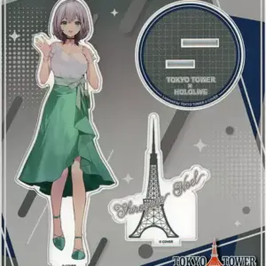 Acrylic Stand Panel Silver Noel Virtual Youtuber Hololive In Tokyo Tower A Big S