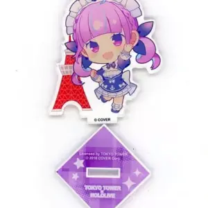 Acrylic Stand Panel Minato Akua Tokyo Tower Virtual Youtuber Hololive In A Big S