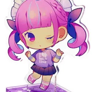 Acrylic Stand Panel Minato Akua T-Shirt Virtual Youtuber Hololive In Tokyo Tower