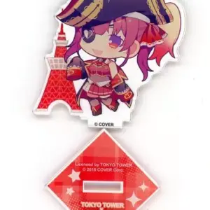 Acrylic Stand Panel Hokke Marine Tokyo Tower Virtual Youtuber Hololive In A Big
