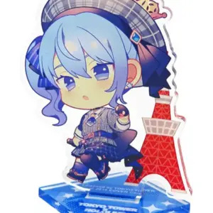 Acrylic Stand Panel Hoshigai Suisei Tokyo Tower Virtual Youtuber Hololive In A B