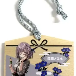 Miscellaneous Goods Shirogin Noel Emakeychain Virtual Youtuber Hololive Kyoto In