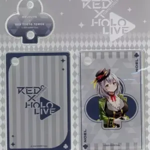 Miscellaneous Goods Silver Noel Playing Card Keychain Ver. Virtual Youtuber Holo