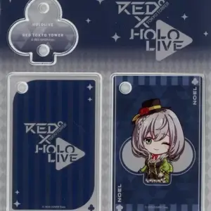 Miscellaneous Goods White Silver Noel Playing Card Keychain Mini Character Ver.