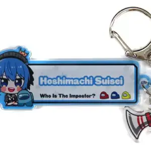 Miscellaneous Goods Hoshigai Suisei Emergency Meeting Keychain Among Us Virtual