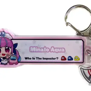 Miscellaneous Goods Minato Akua Emergency Meeting Keychain Among Us Virtual Yout