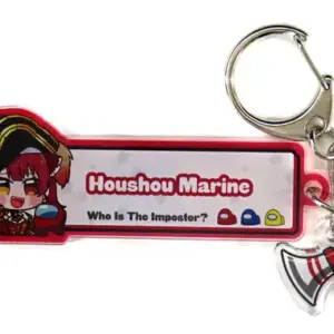 Miscellaneous Goods Hokke Marine Emergency Meeting Keychain Among Us Virtual You