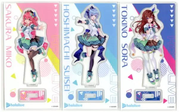 Acrylic Stand Panel Hoshigai Suisei Tokino Sora Sakura Miko Set A Vol.7 Holomart
