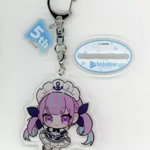 Miscellaneous Goods Minato Akua Acrylic Stand Keychain Virtual Youtuber Hololive