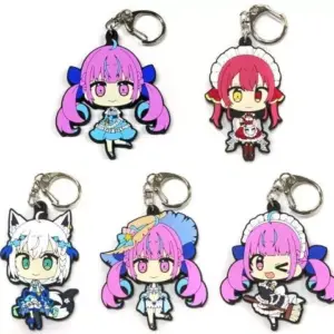 Miscellaneous Goods Set Of 5 Types Virtual Youtuber Hololive Akuarium Random Rub