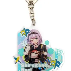 Keychain Shirogin Noel Trading Acrylic Virtual Youtuber Hololive Joypolis Dreamy