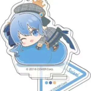 Keychain Hoshigai Suisei Virtual Youtuber Hololive Stand Mini Acrylic Hagumitsu