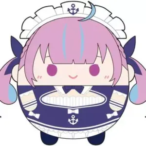 Keychain Minato Akua Hololive Fluffy Cororin F/S-M503 from japan Rare  Good cond