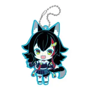 Keychain Ogami Mio Hololive Capsule Rubber Mascot Collection 01 02 F/S-M503 from