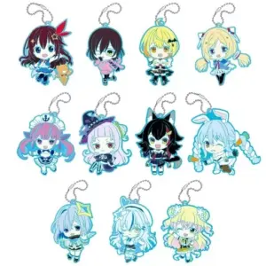 Keychains, All 11 Kinds Of Hololive Capsule Rubber Mascot Collection 01 02 F/S-M