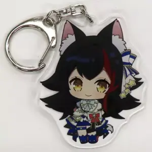 Keychain Ogami Mio Mini Character Acrylic Bright Costume Ver. Virtual Youtuber H