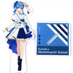 Acrylic Stand Panel Hoshigai Suisei 3D Bright Costume Ver. Virtual Youtuber Holo
