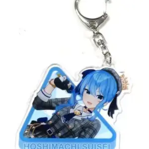 Keychain Hoshigai Suisei Acrylic Virtual Youtuber Hololive Starter Goods F/S-M50