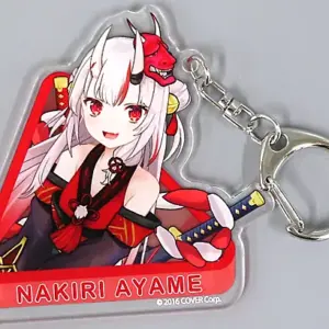 Keychain Hyakki Ayame Acrylic Virtual Youtuber Hololive Starter Goods F/S-M503 f