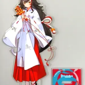 Acrylic Stand Panel Ogami Mio Shrine Maiden Costume Figure Virtual Youtuber Holo